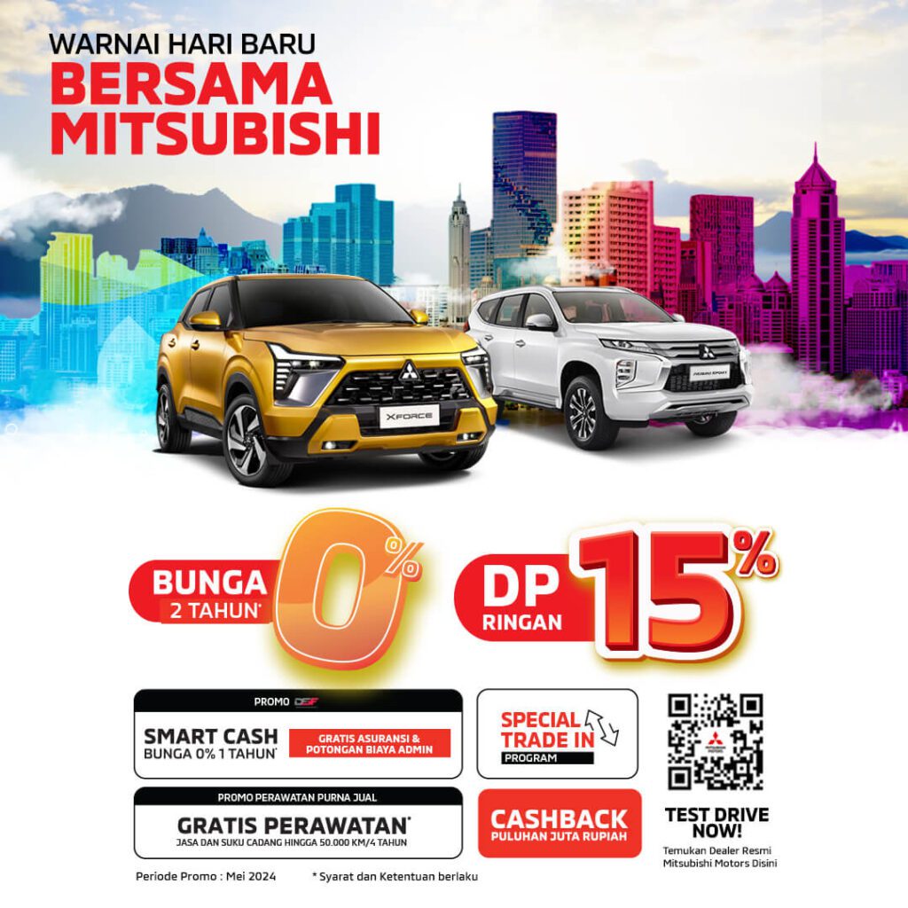 PROGRAM PENJUALAN MITSUBISHI MOTORS MEI 2024