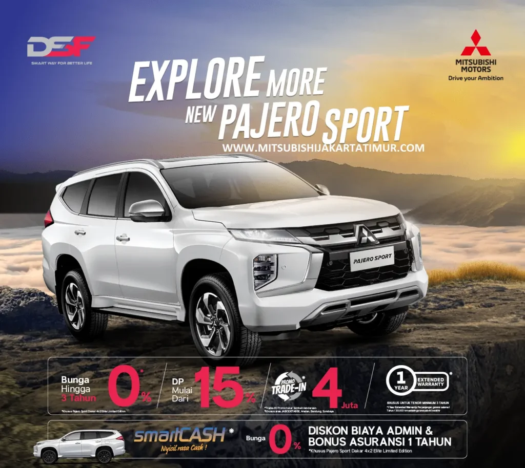 PROMO PAJERO SPORT SEPTEMBER 2024
