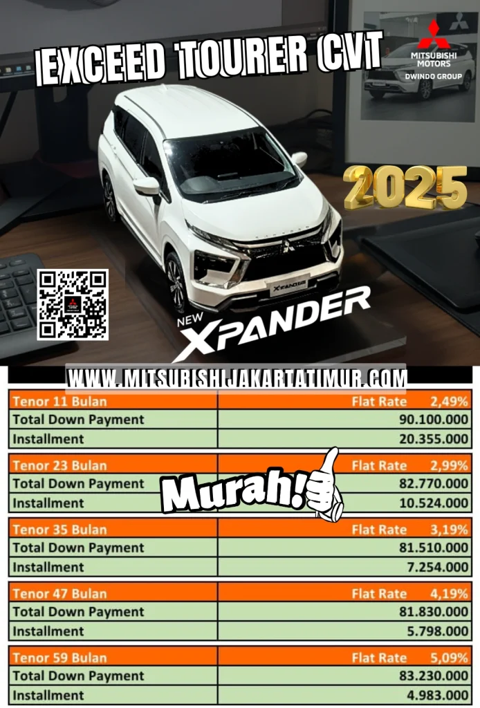 new xpander exceed tourer CVT