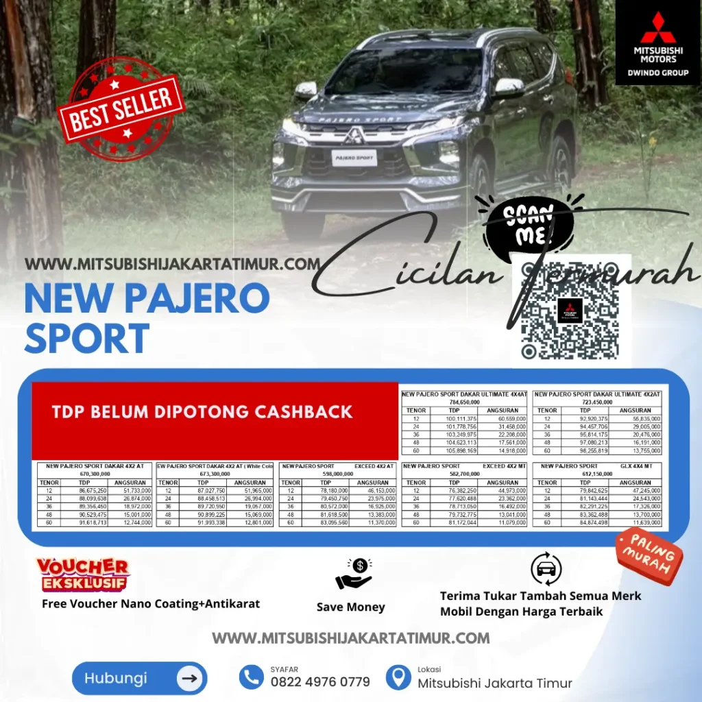 New Pajero Sport Promo
