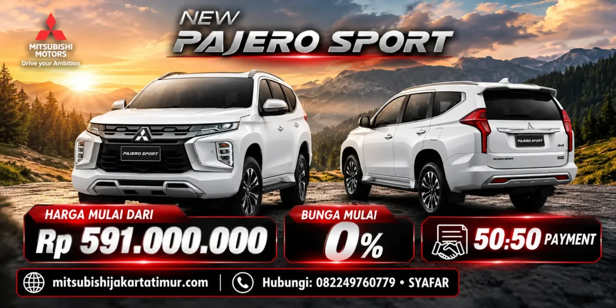 Mitsubishi Pajero Sport Promo